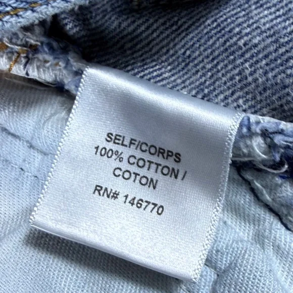 RE/DONE The CRAWFORD Straight Leg Women’s Jeans Classic Blue size 24 - Picture 14 of 15